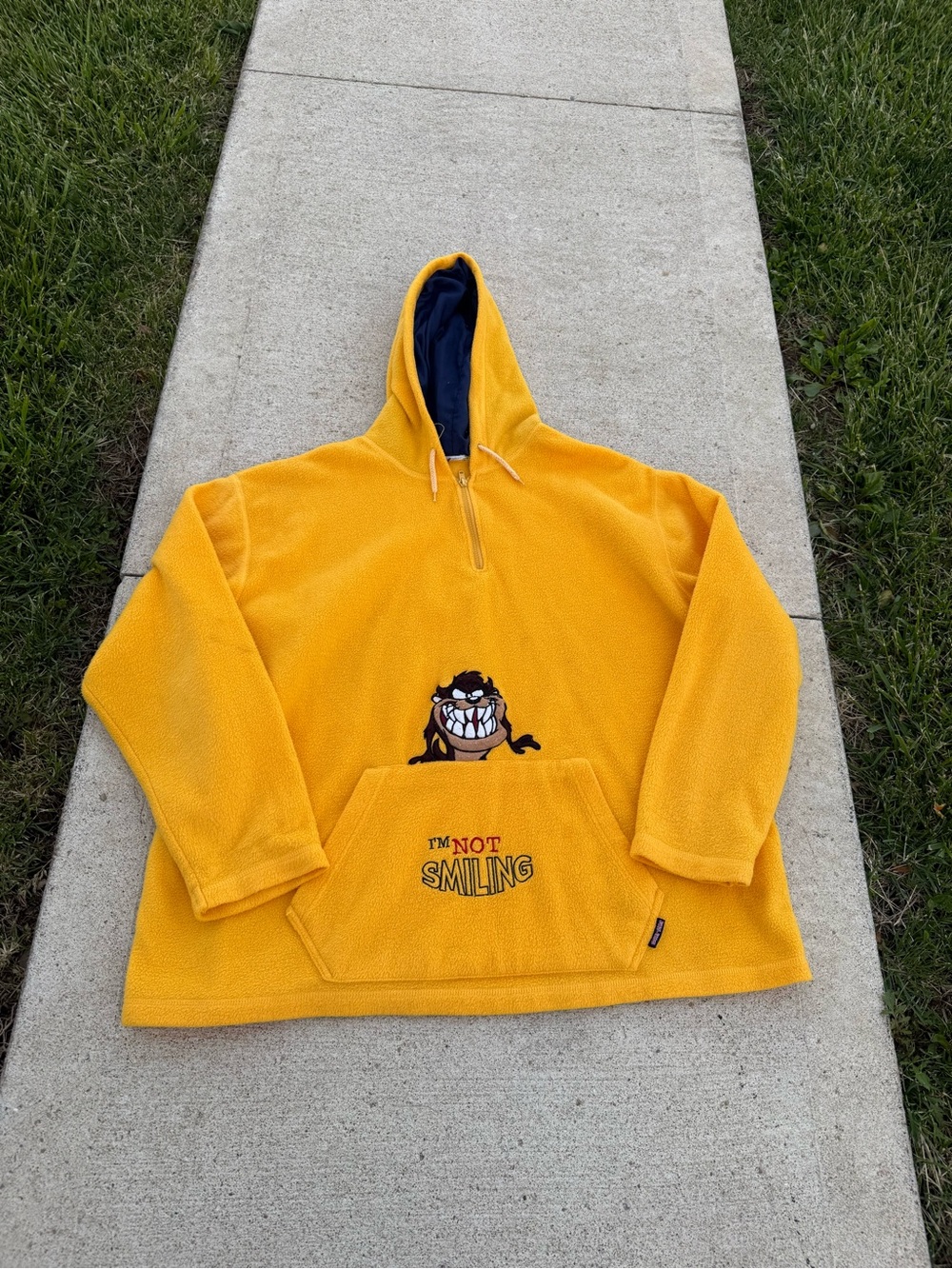 Vintage Tasmanian Devil Fleece Pullover